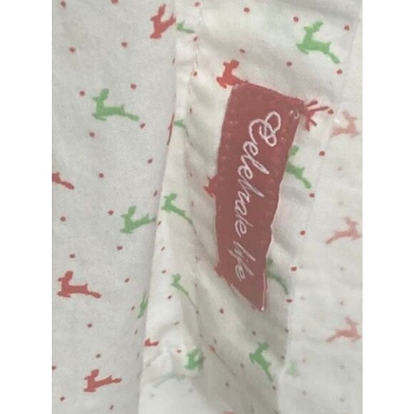 Denim & Flower Ricky Singh Holiday Reindeer Print Button Down Shirt XL - Picture 5 of 7